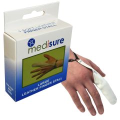 Medisure Leather Finger Stall