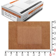 Steroflex Elasticated Fabric Plasters | 7.5cm x 5cm | 50 Pack