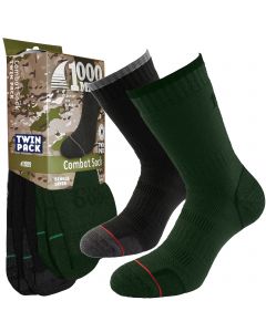 2276 - 1000 Mile Combat Sock (Twin Pack) - Unisex