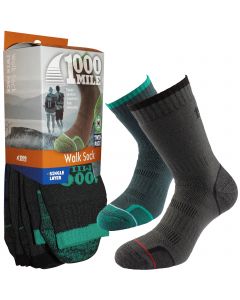 2275 - 1000 Mile Walking Sock (Twin Pack) - Mens