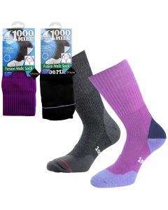 1000 Mile Fusion Walking Socks - Womens