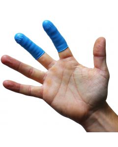 RE-GEN - 5pcs Blue Catering Nitrile Finger Cot