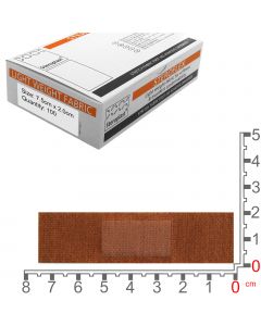 Steroflex Elasticated Fabric Plasters | 7.5cm x 2cm | 100 Pack